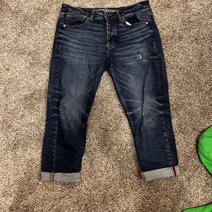 american eagle capris jeans